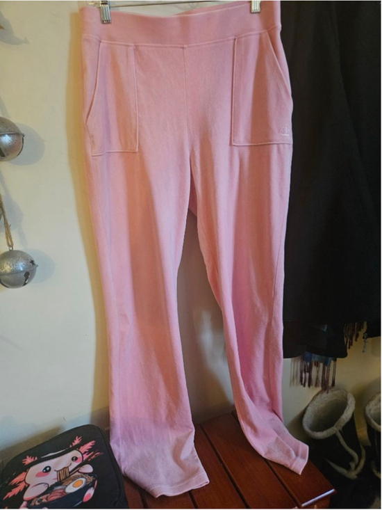 Juicy Couture Pants - Y2k Women's Juicy Couture Pink Track Pants M